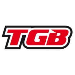 TGB Partnr: GF525PL01REFC | TGB description: LEG SHIELD, FRONT, WITH EMBLEM, RED