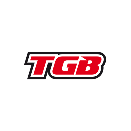 TGB Partnr: 401302SBF3 | TGB description: LEG SHIELD, FRONT,WITH EMBLEM, BLACK